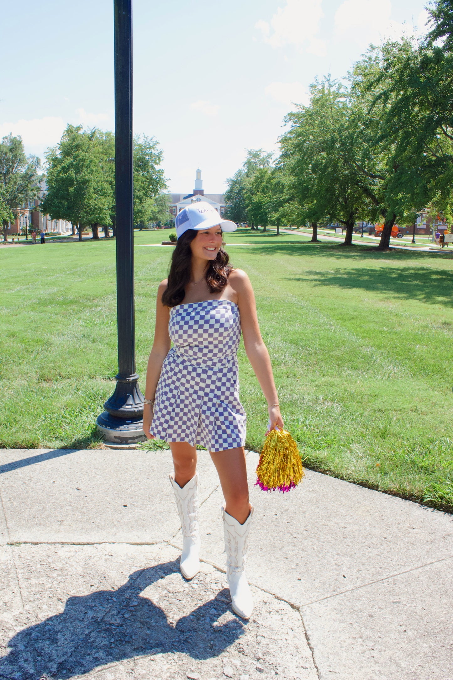 TTU STRAPLESS ROMPER