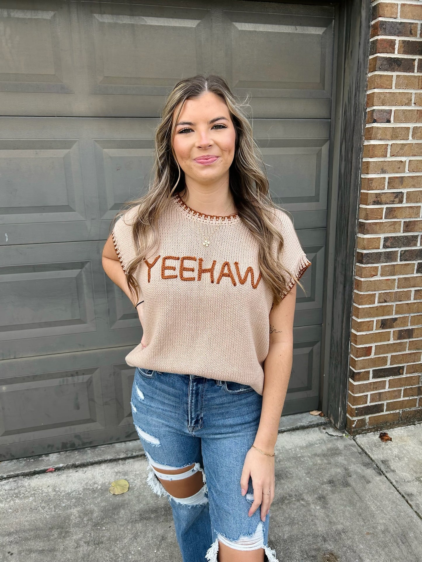 YEEHAW SWEATER VEST