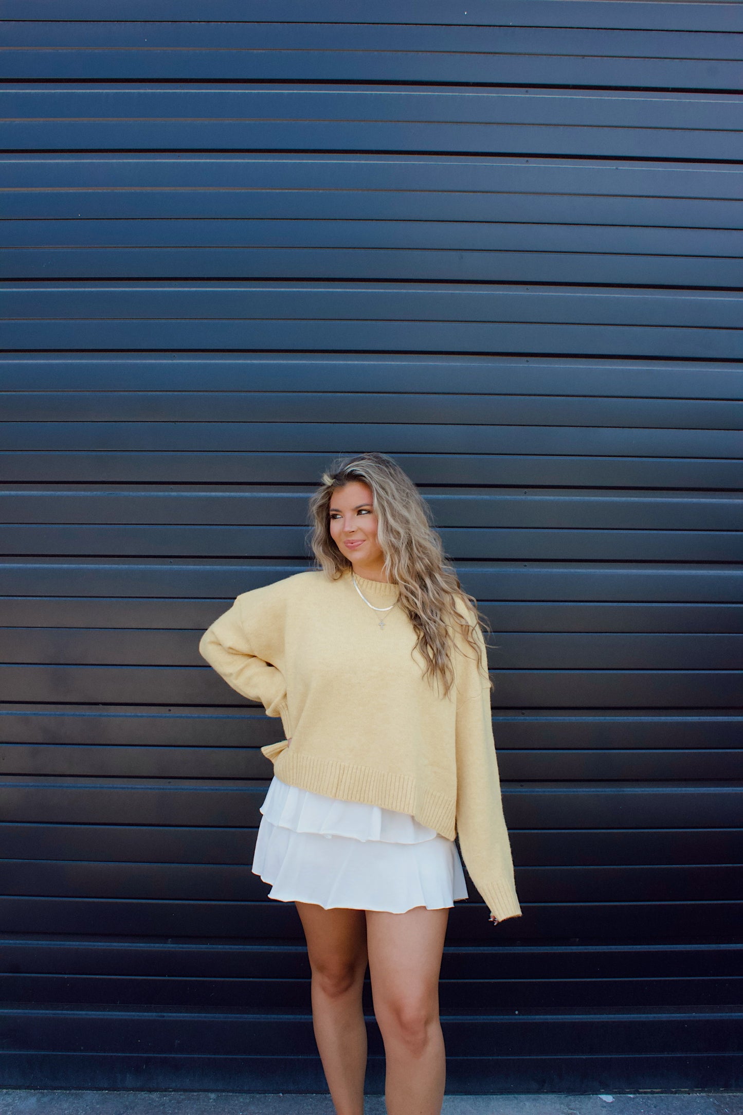 TIED WITH LOVE SWEATER**