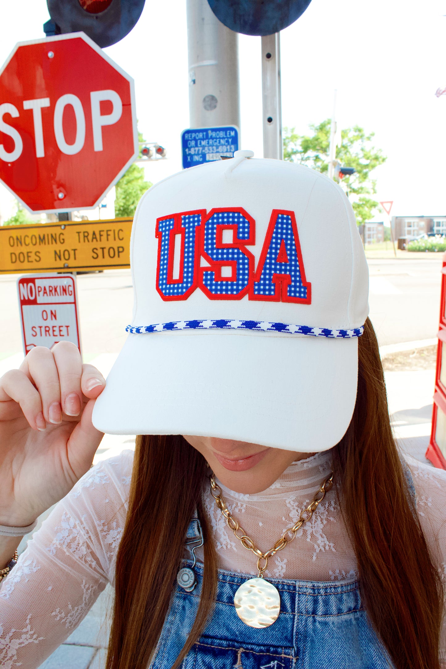 USA PATCH AND ROPE
