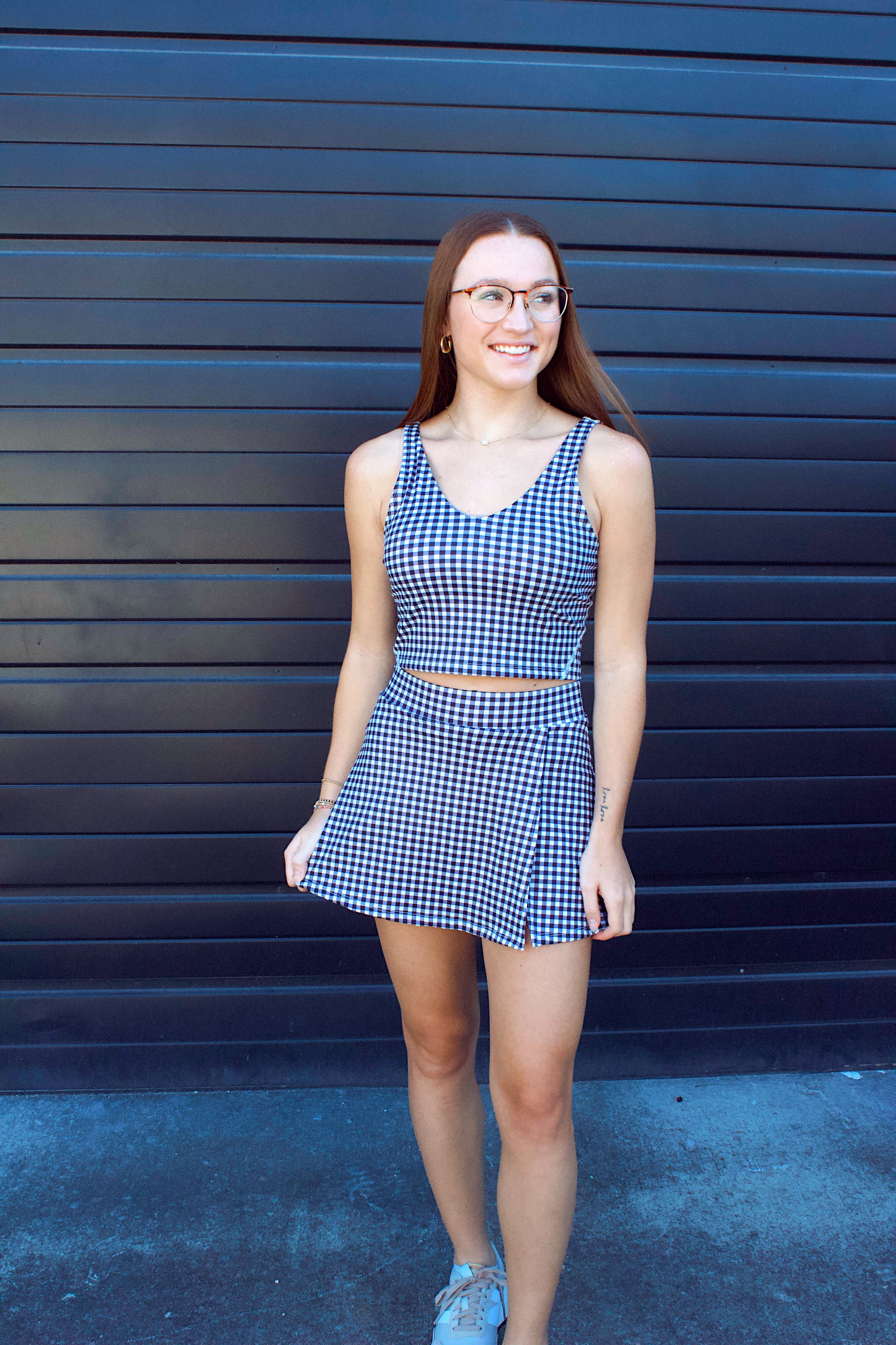 FLIRTY GINGHAM SET