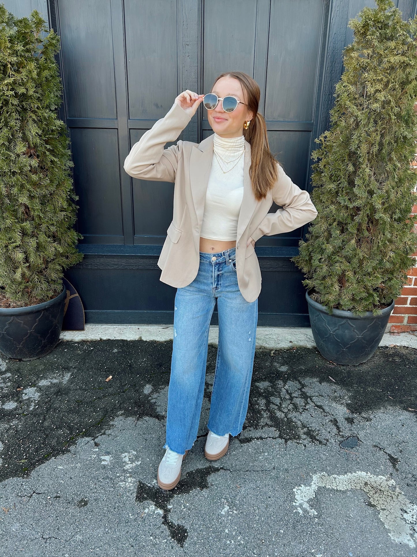 BACK TO BUSINESS BLAZER