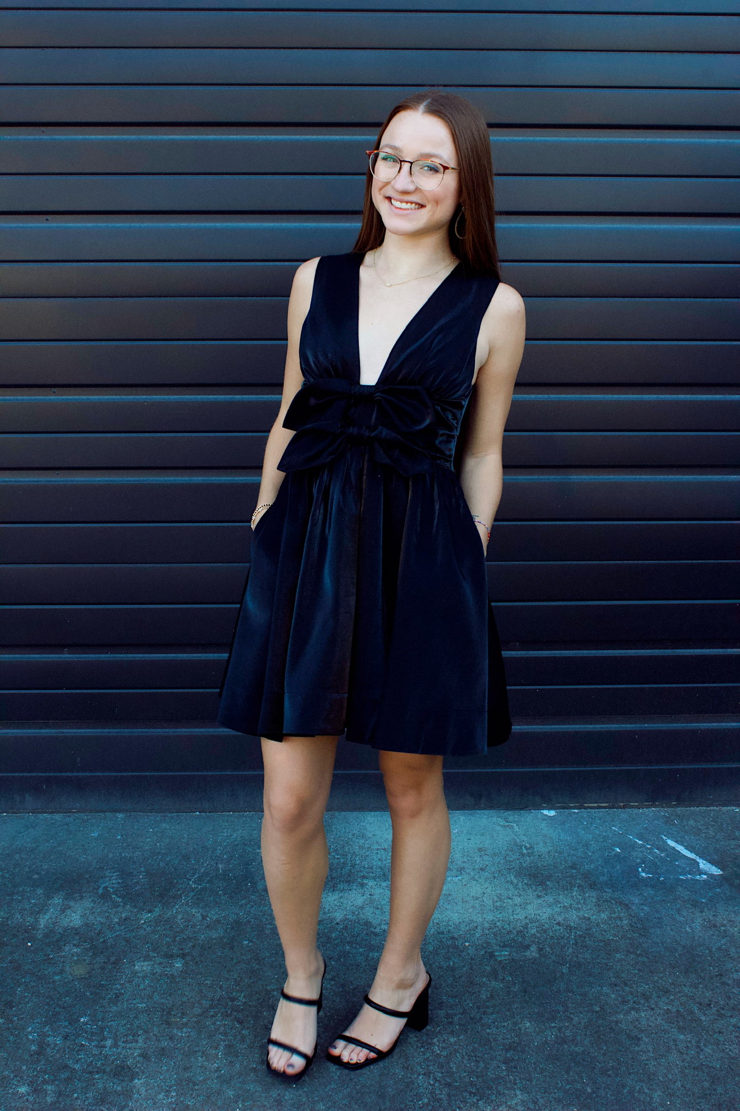 **NORTH SATIN DRESS**