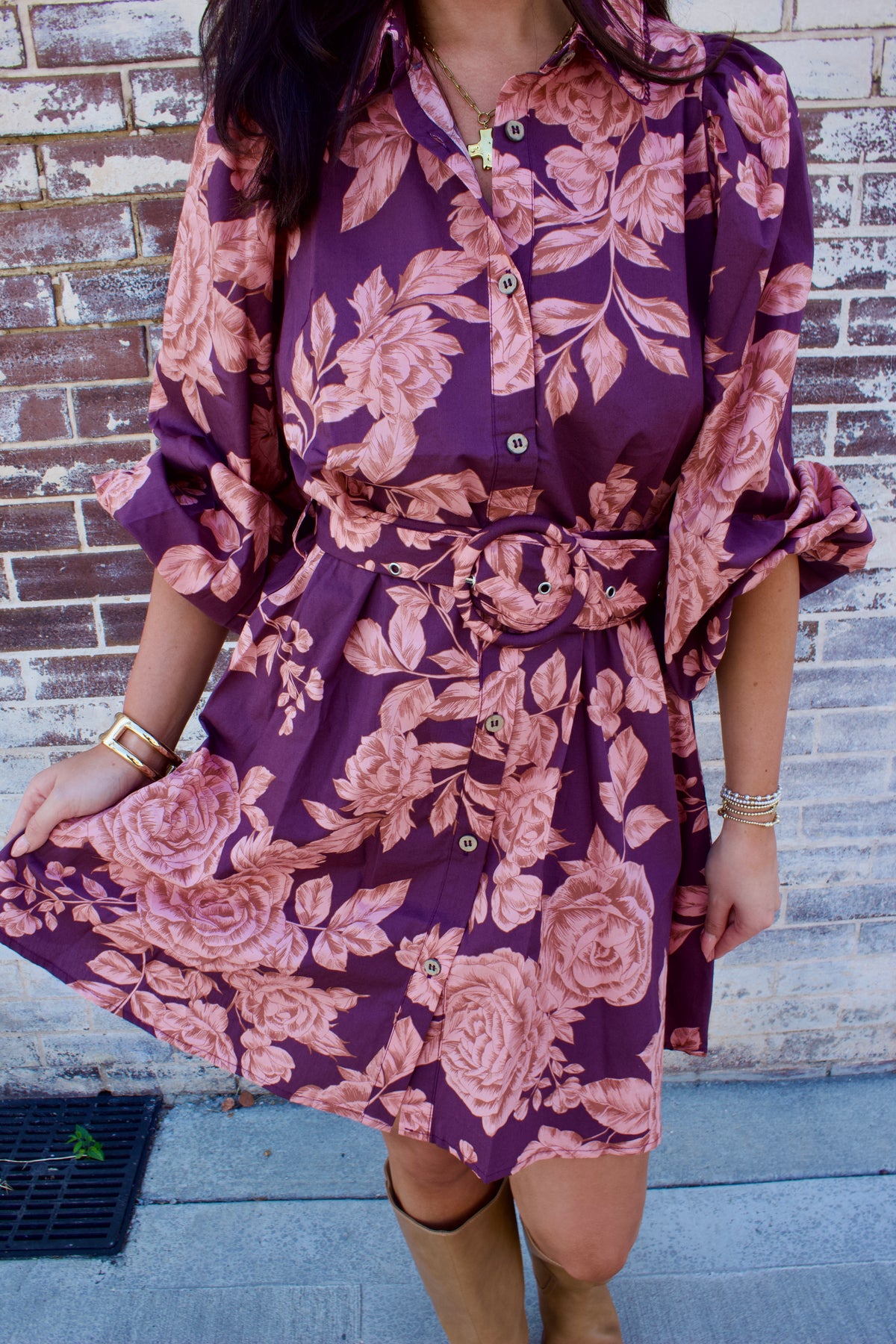KAYLEE FLORAL DRESS