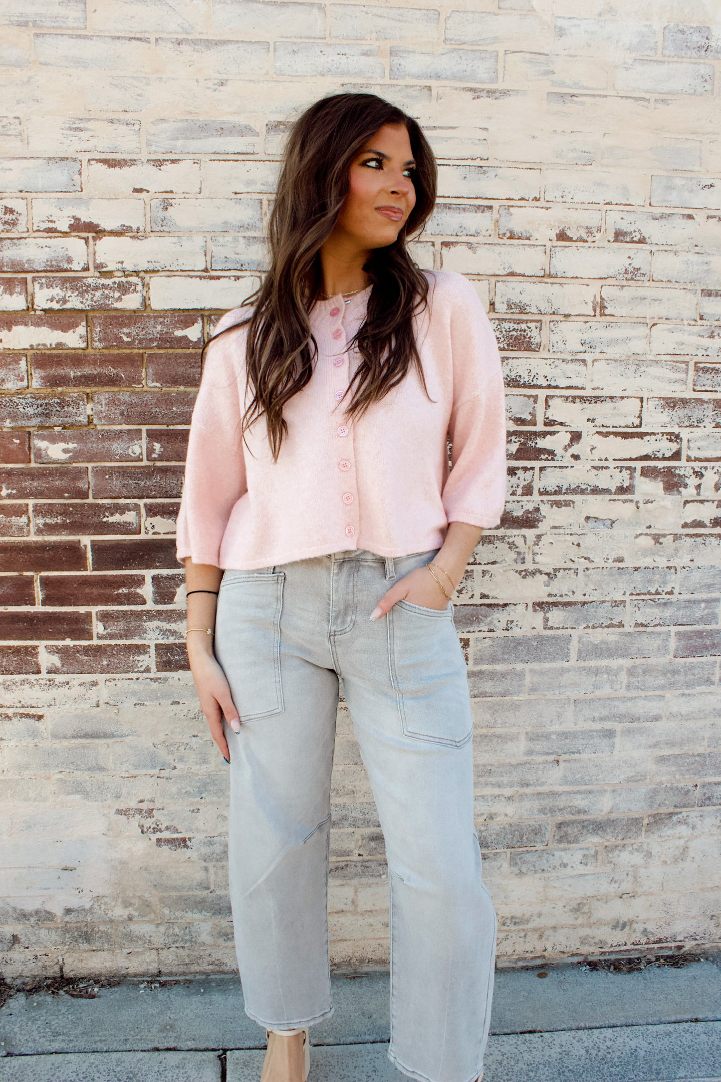 IM BLUSHING SWEATER TEE