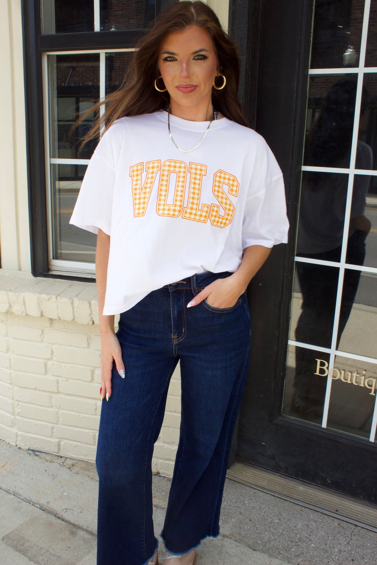 COLLEGIATE VOLS CROP TEE