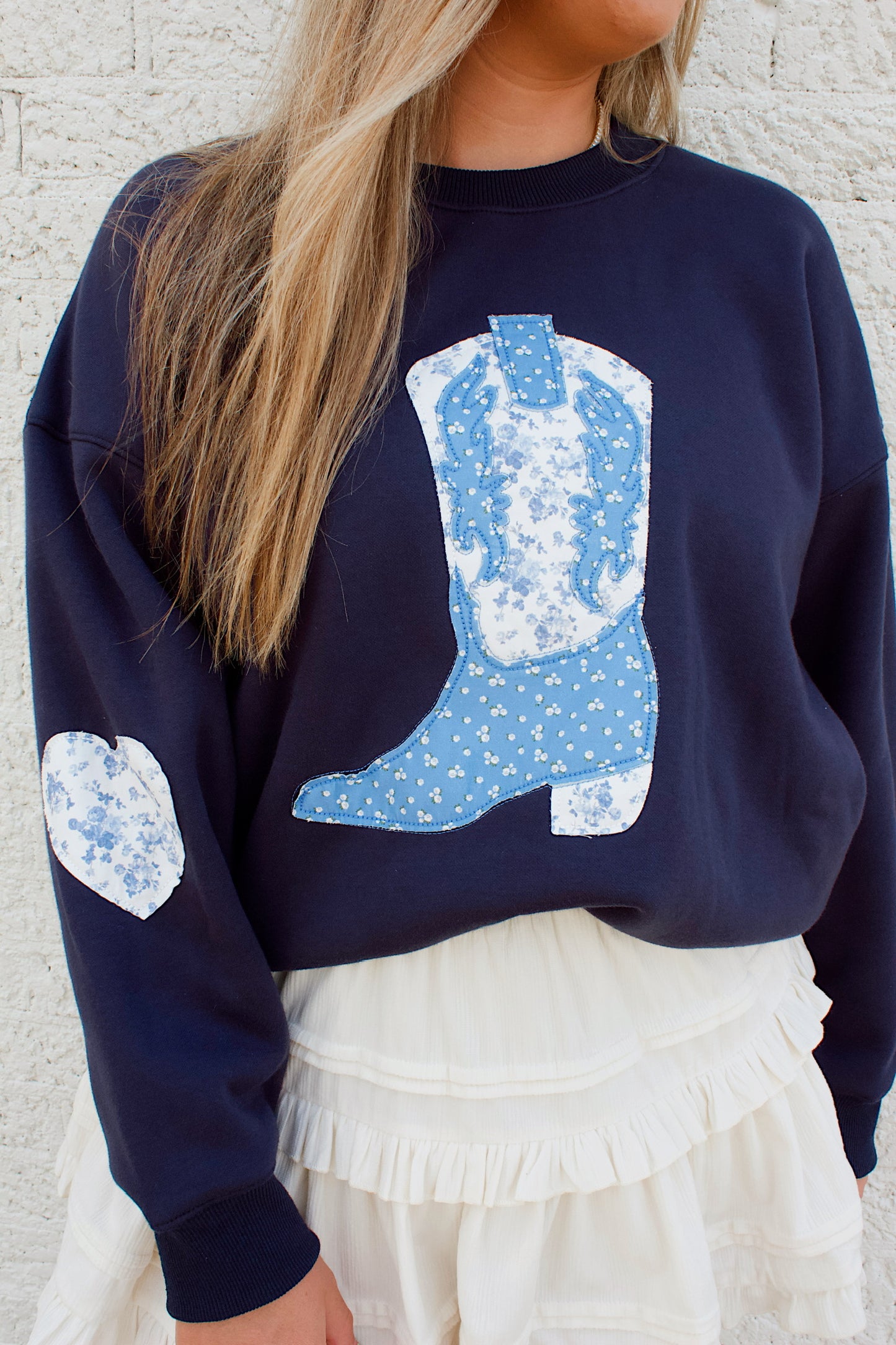 PATCHWORK BOOT CREW