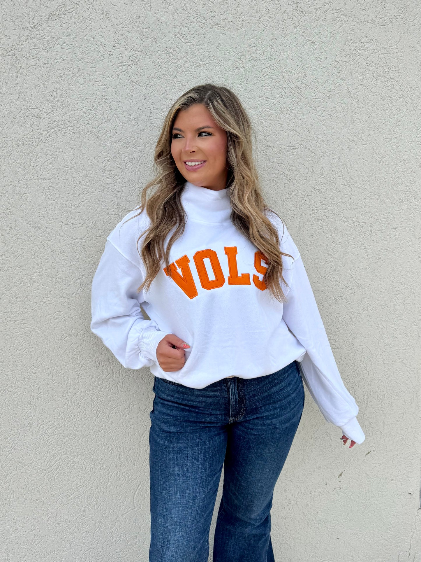 VOLS MOCK NECK SWEATSHIRT