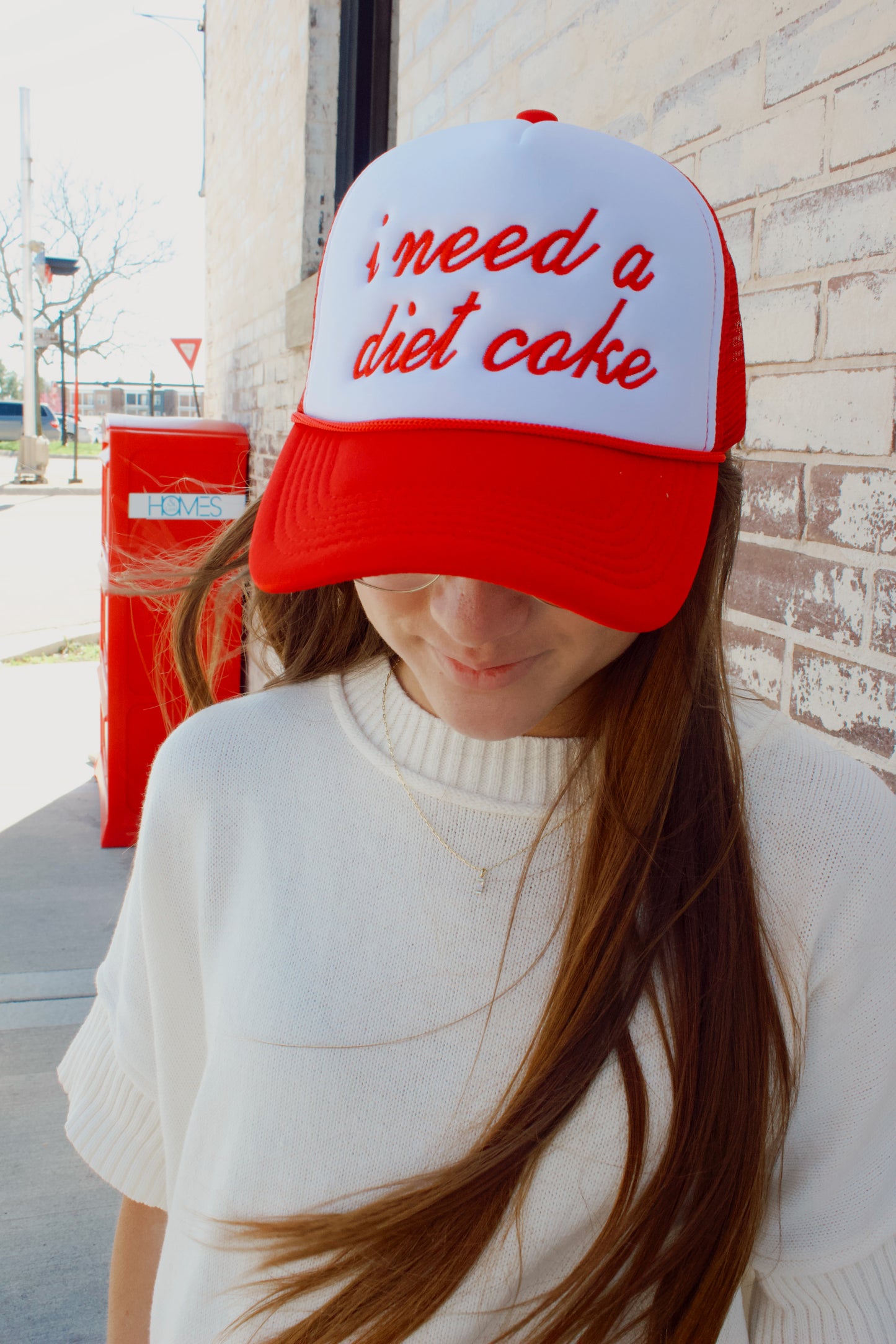 I NEED A DIET COKE HAT
