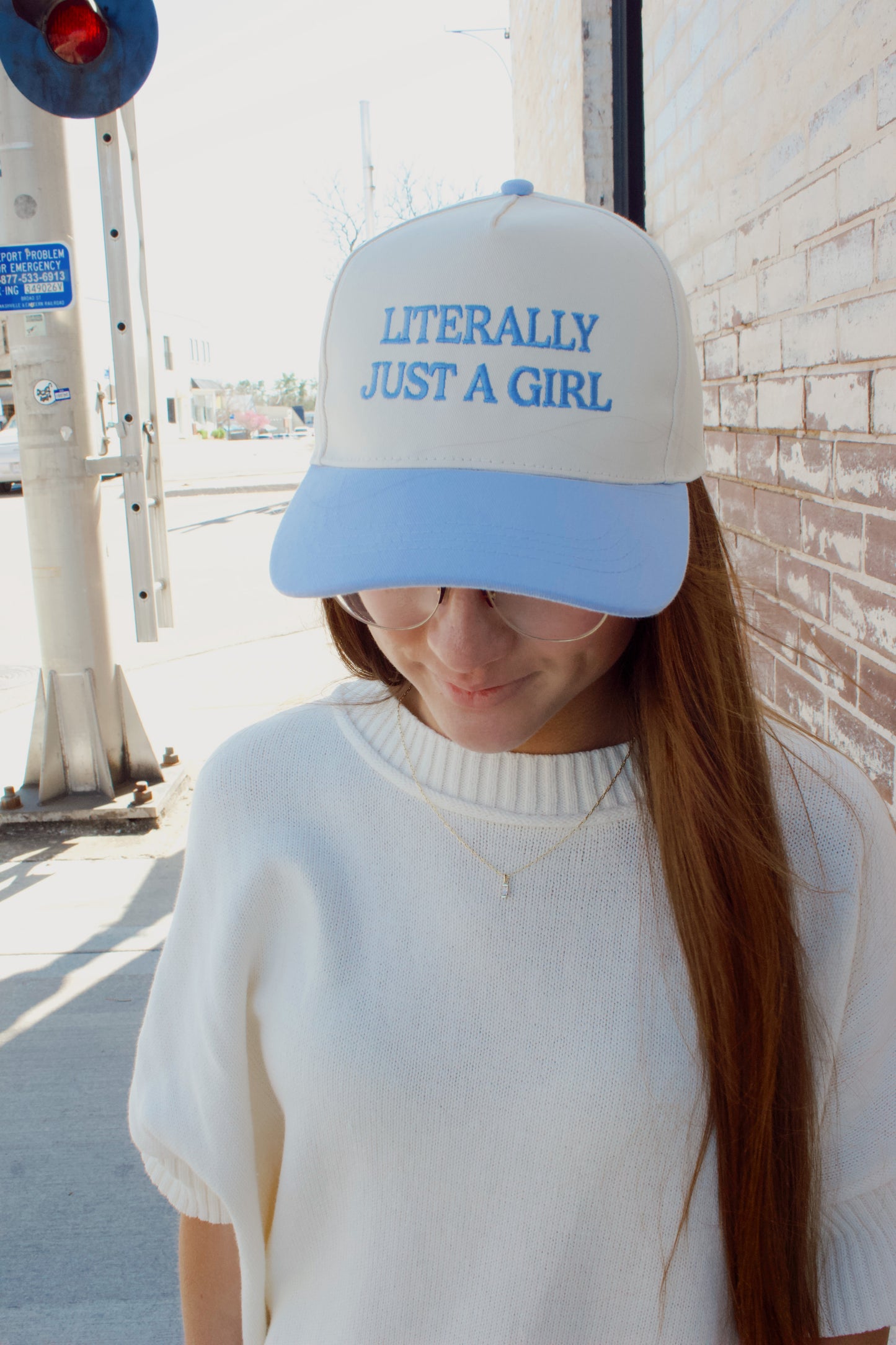 LITERALLY JUST A GIRL