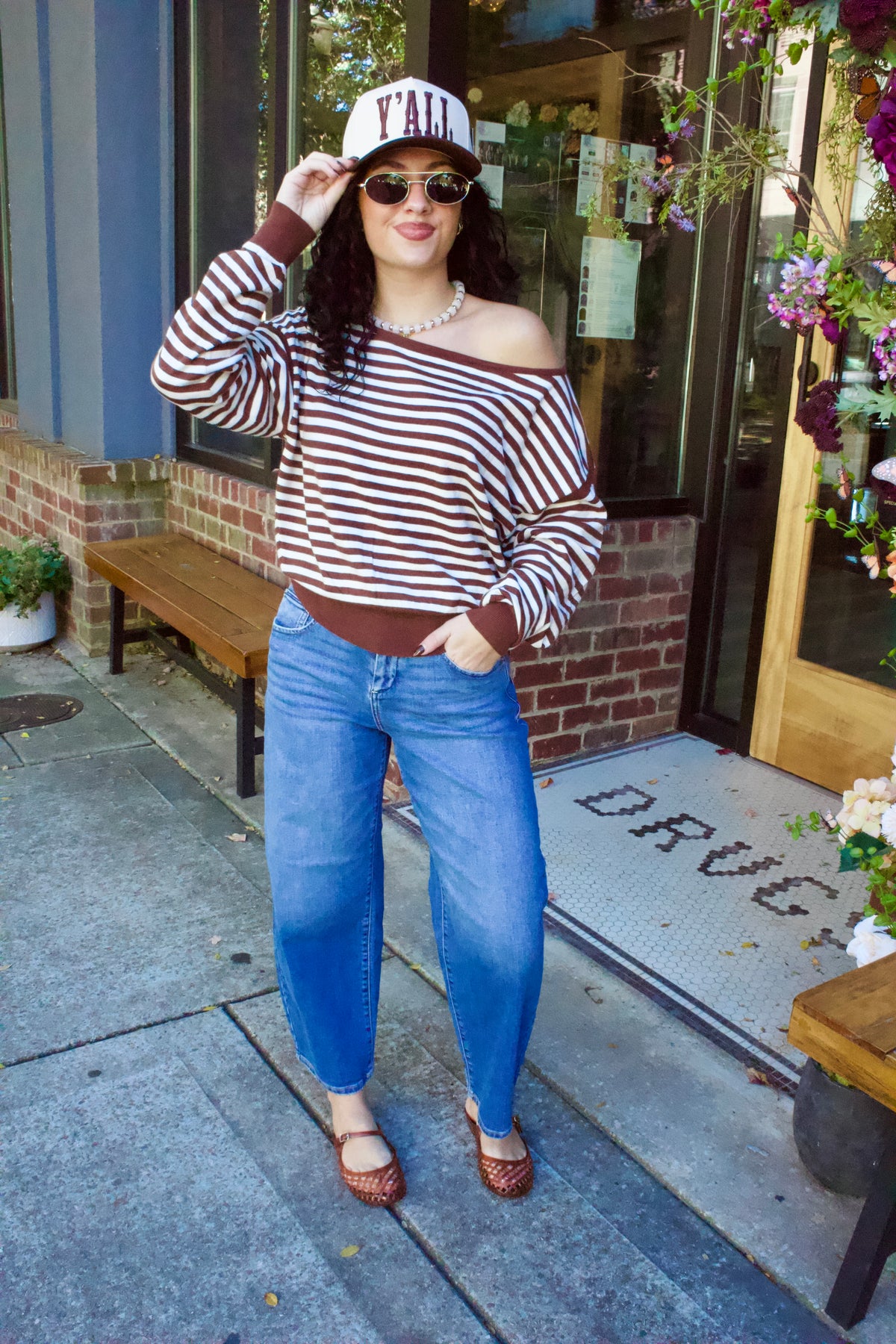 JESSICA STRIPED TOP