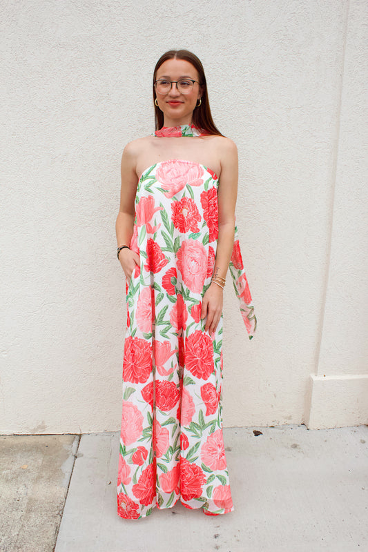 BLUSH GARDEN DRESS