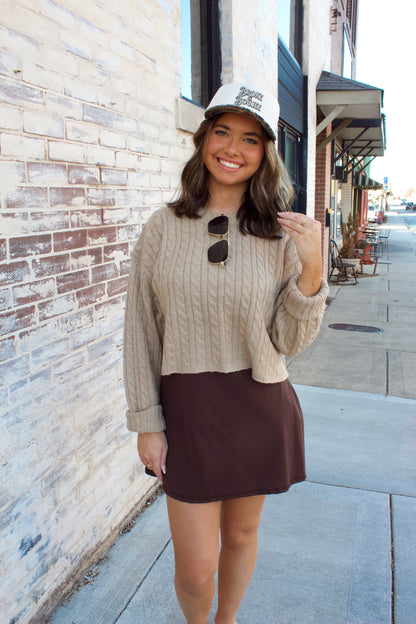 DANCING IN MEADOWS SWEATER