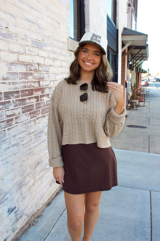 DANCING IN MEADOWS SWEATER