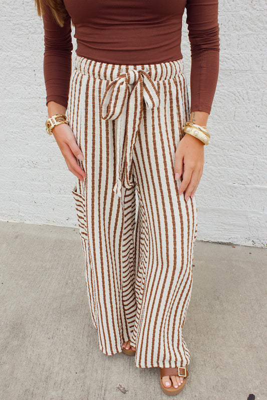MOCHA & STRIPES