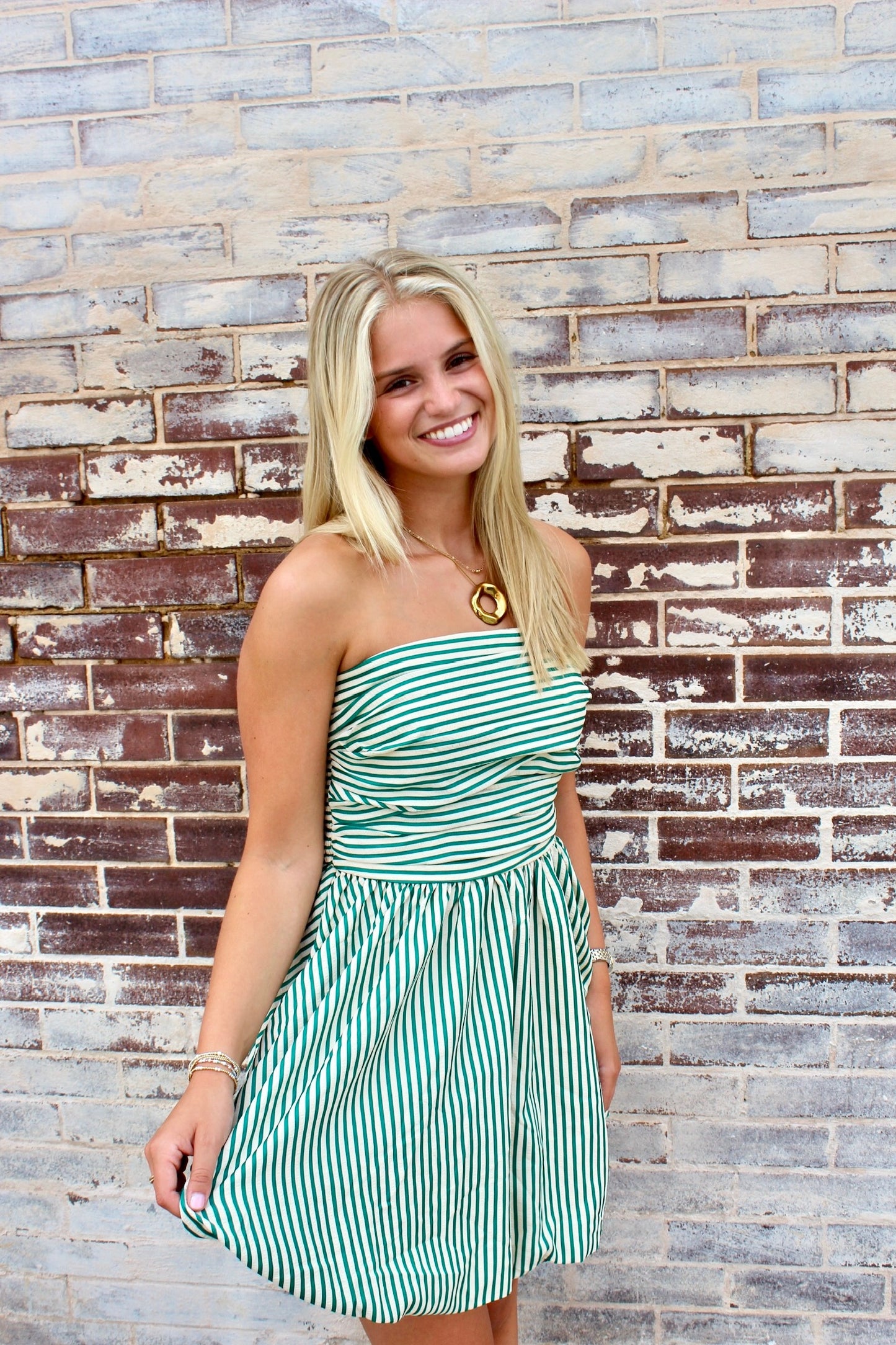 EMERALD TIDE DRESS