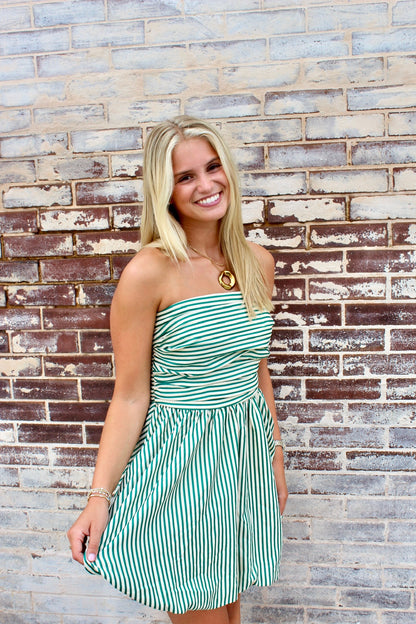 EMERALD TIDE DRESS