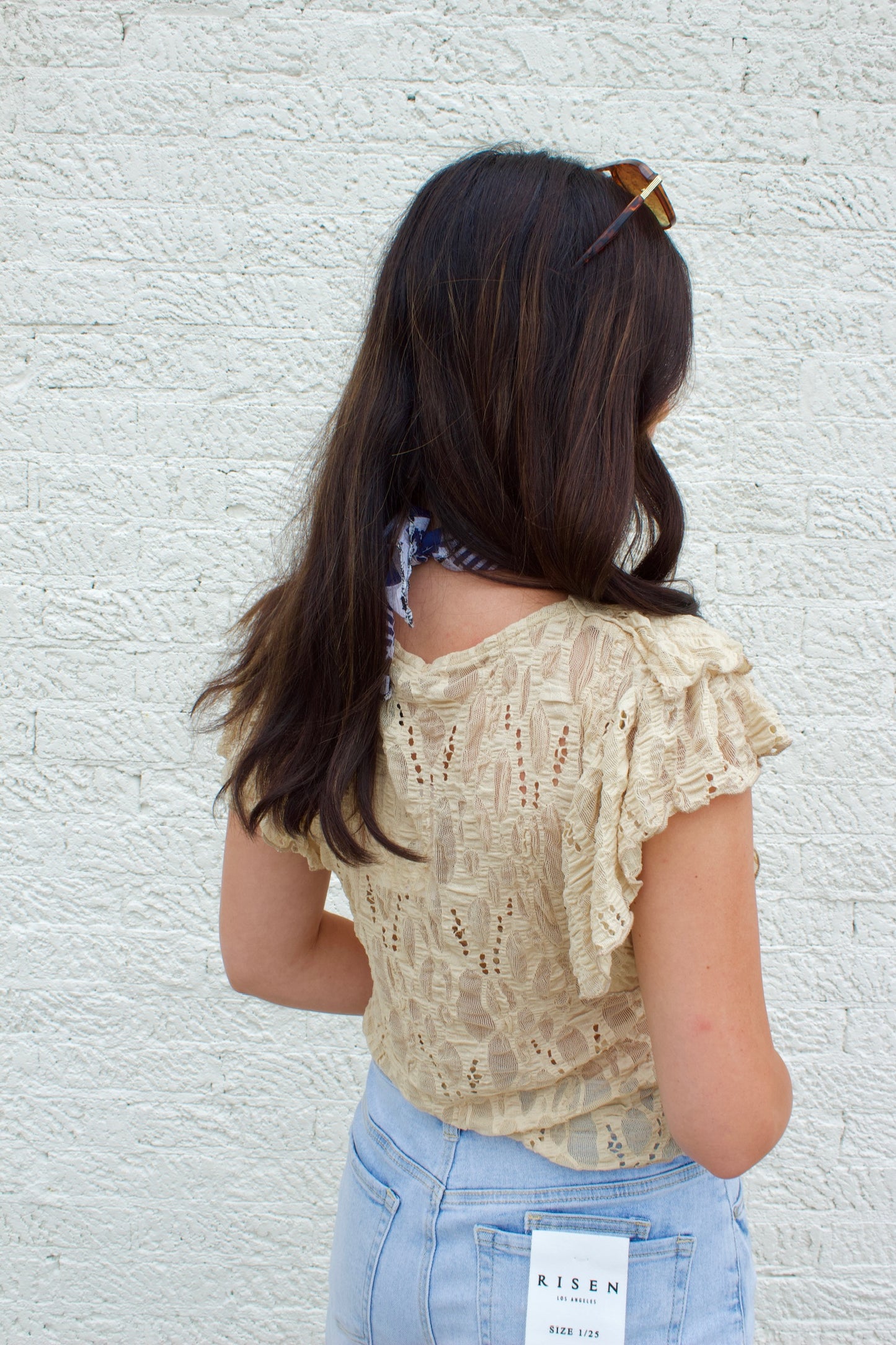 LACE PATTERN TANK