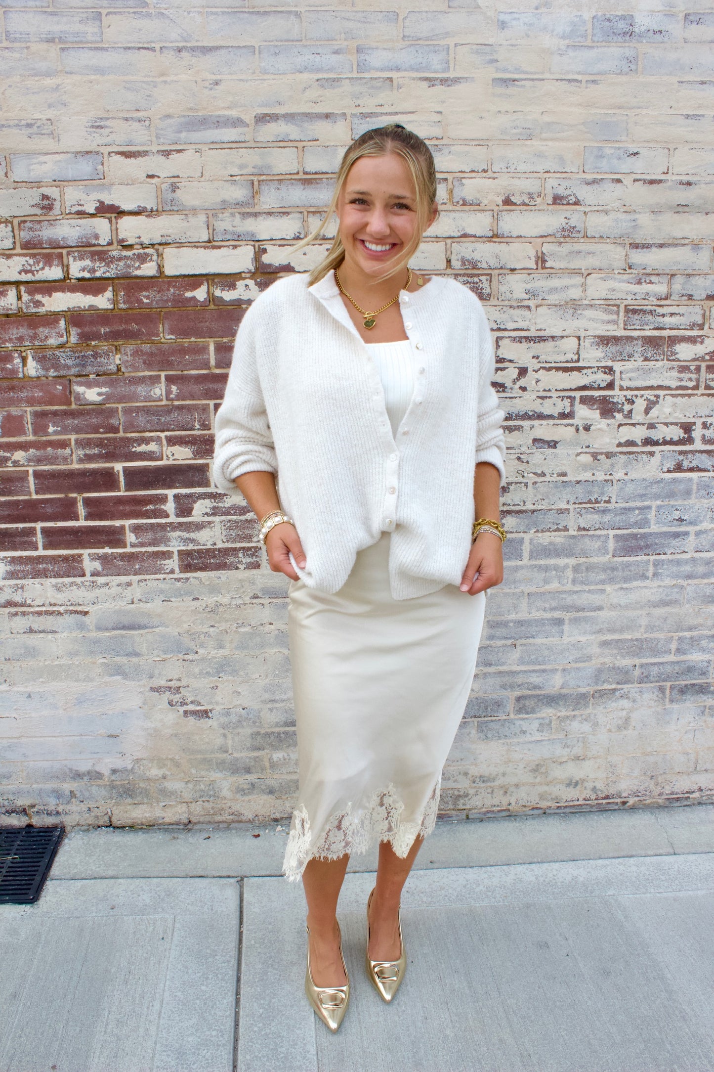 LACEY SLIP SKIRT