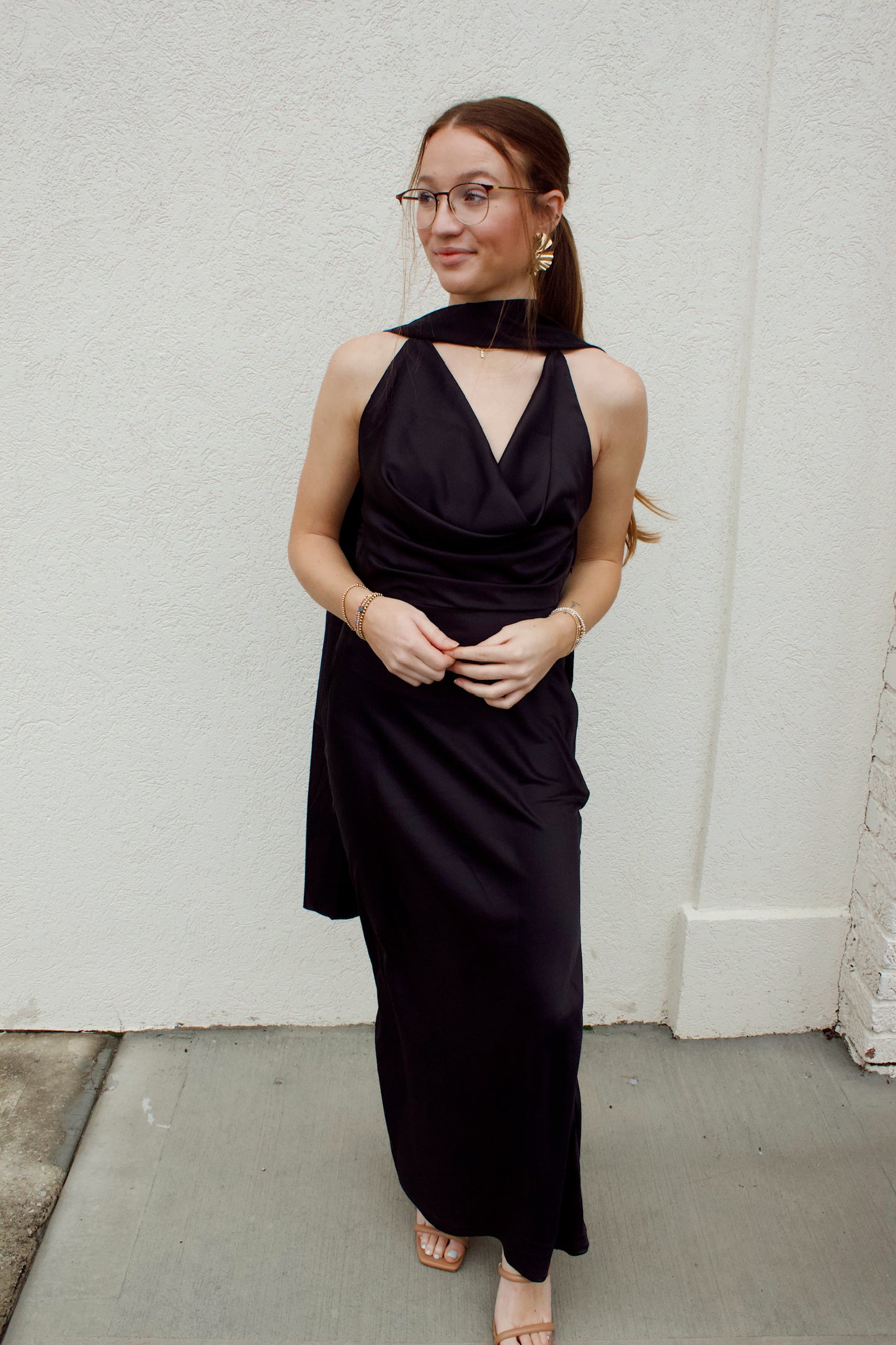 EVER AFTER HALTER DRESS