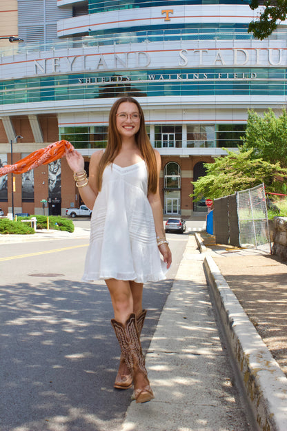 WHITE WILLOW DRESS