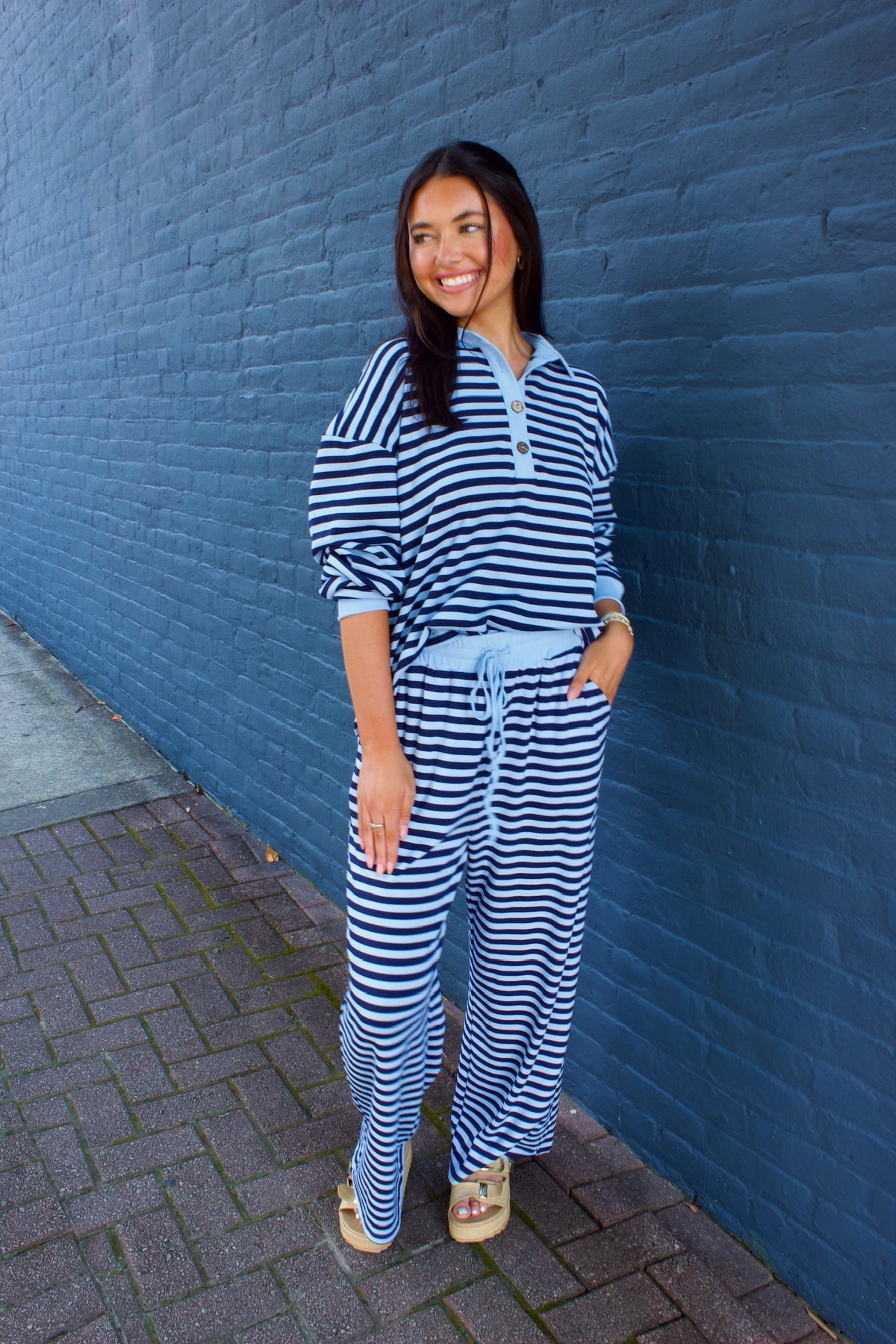 SOPHIA STRIPED SET