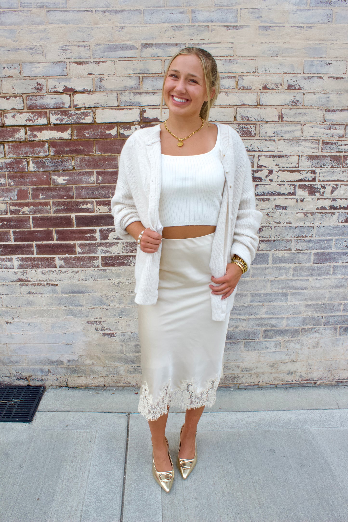 LACEY SLIP SKIRT