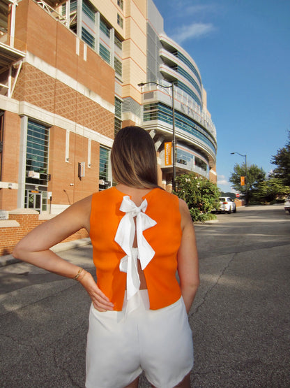 BACK BOW TOP