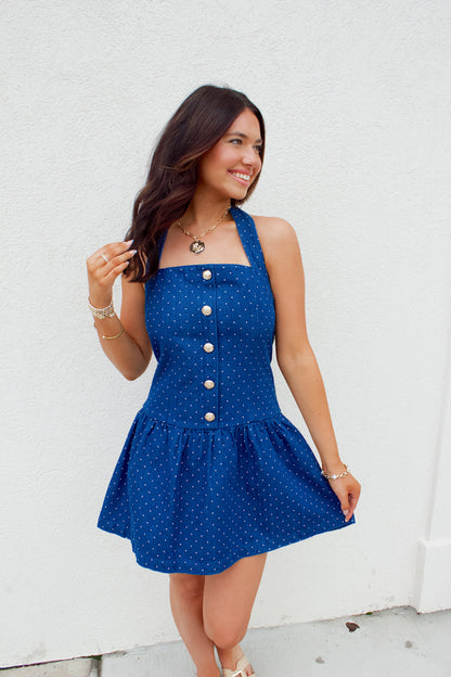 DENIM AND DOTS
