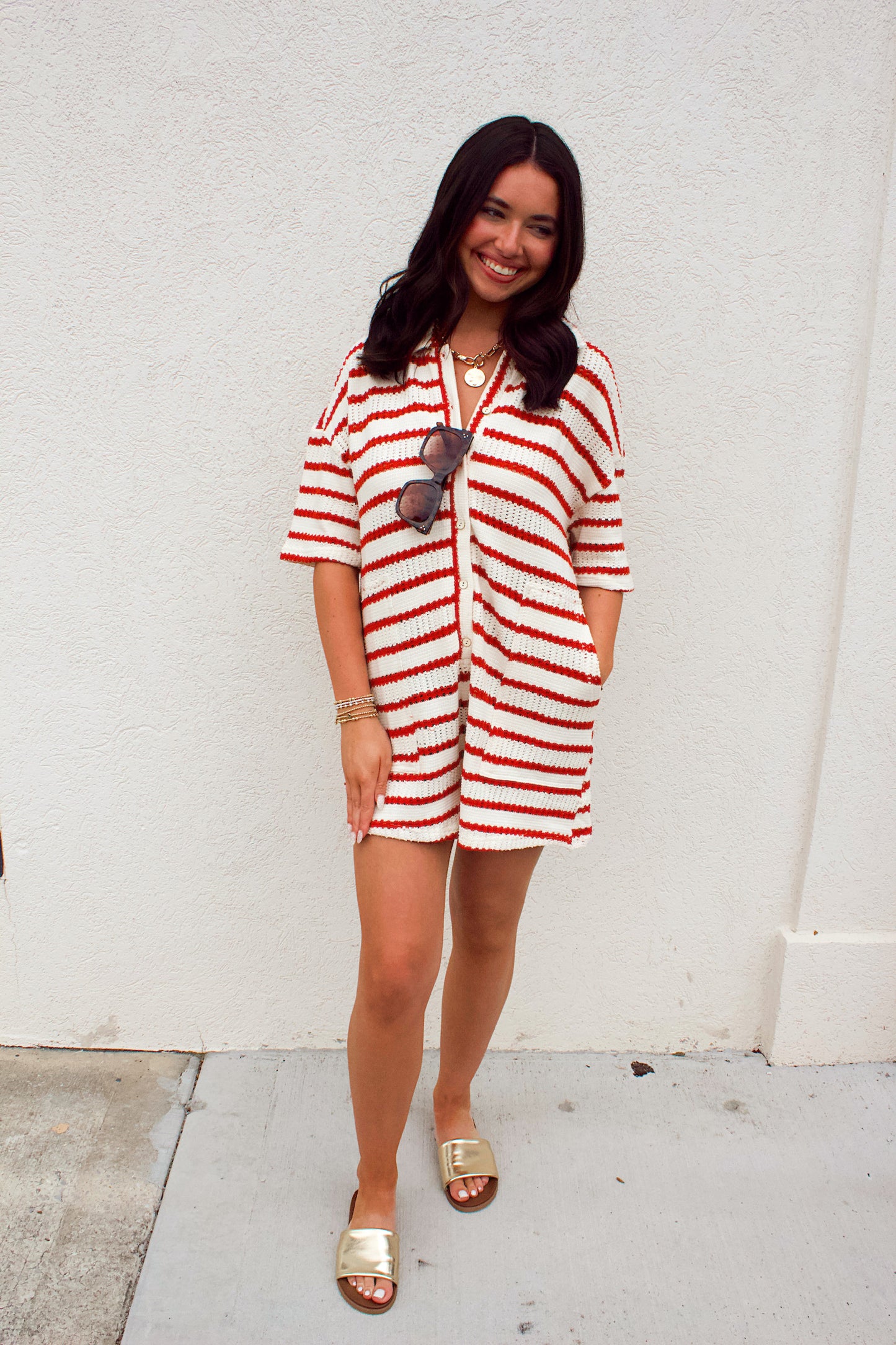 BREEZY NOT BUSY ROMPER