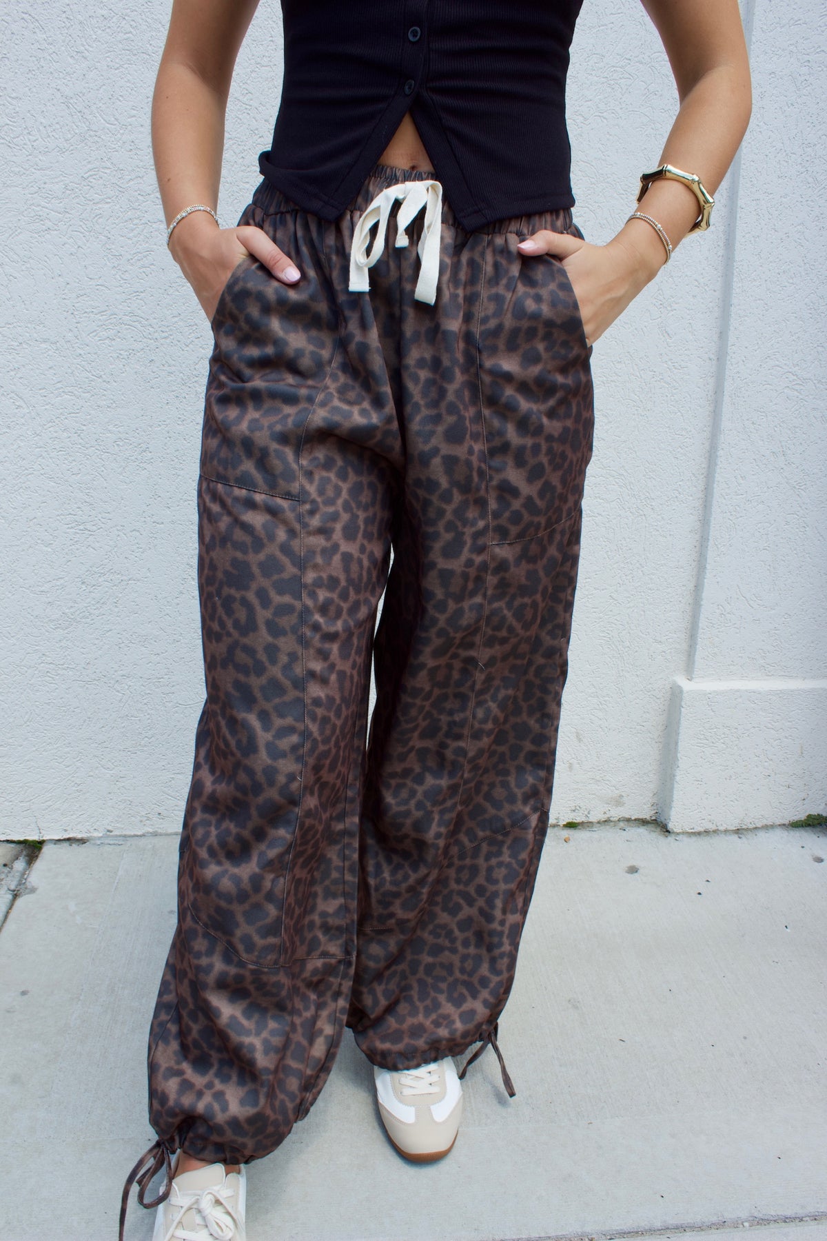 LEOPARD BALLOON BOTTOMS