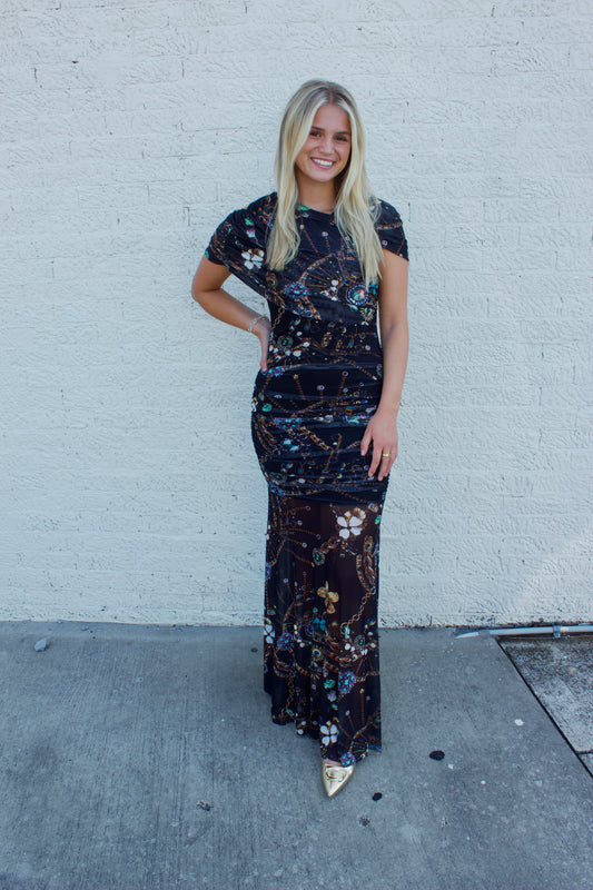 GLAM MAXI DRESS