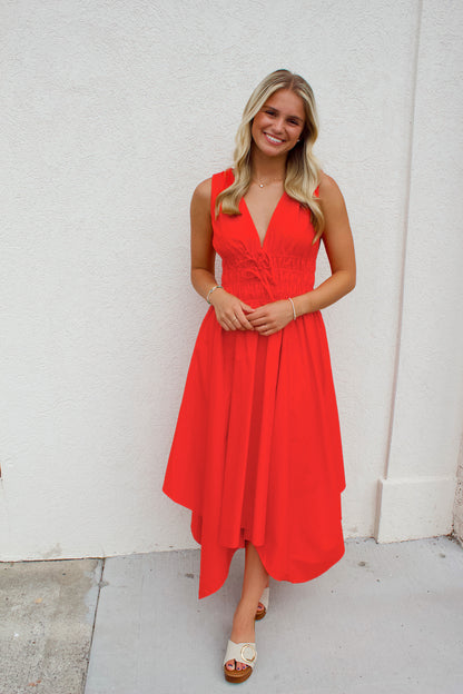 **TIED UP IN A BOW MAXI**