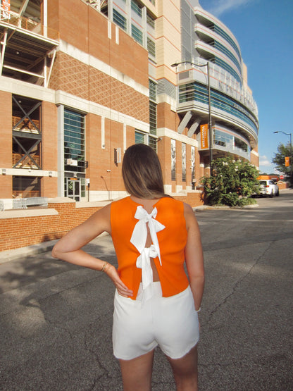 BACK BOW TOP