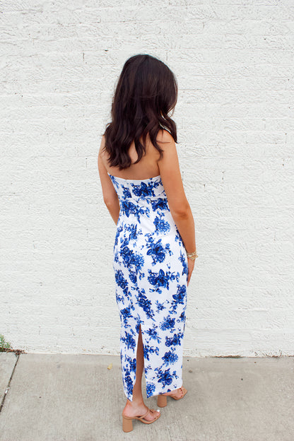 KELSEY FLORAL TUBE DRESS