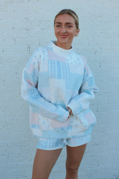 **SHADES OF BLUE SHORTS**