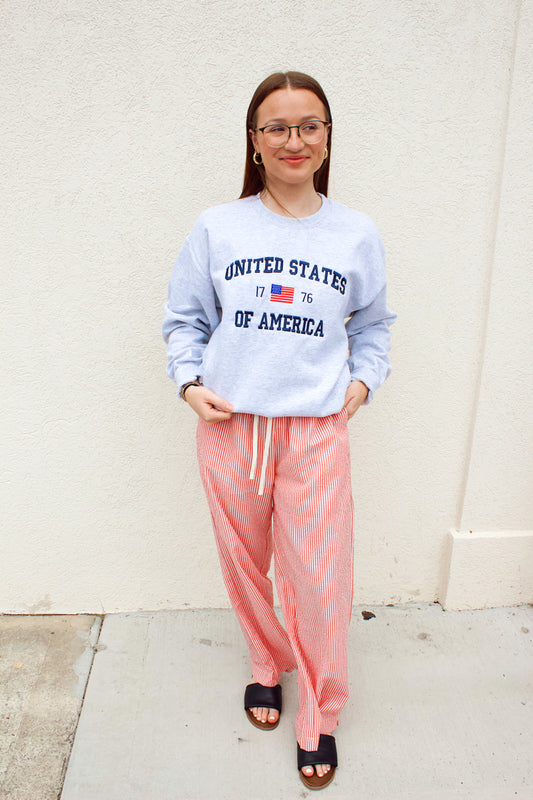 USA CREWNECK