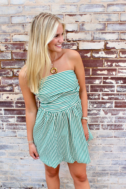 EMERALD TIDE DRESS
