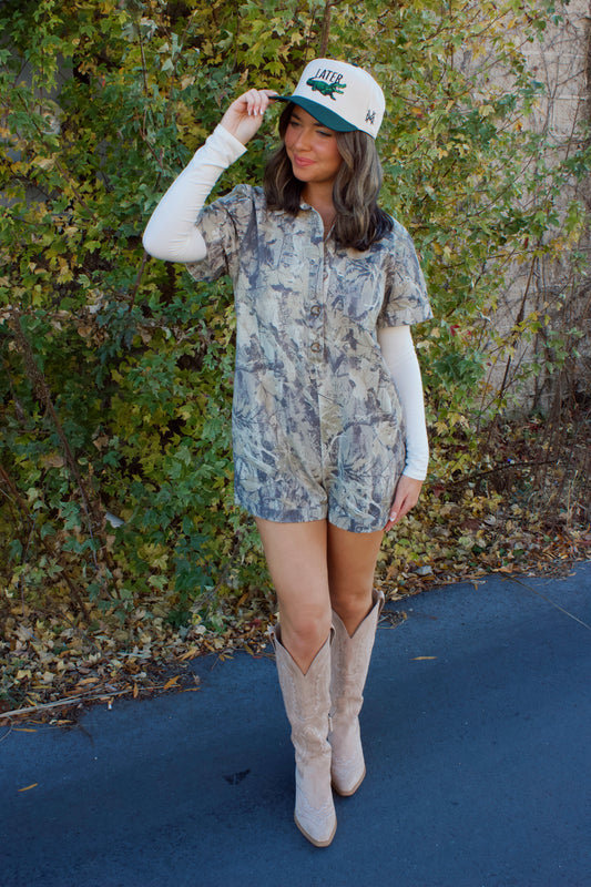COLOR ME CAMO ROMPER