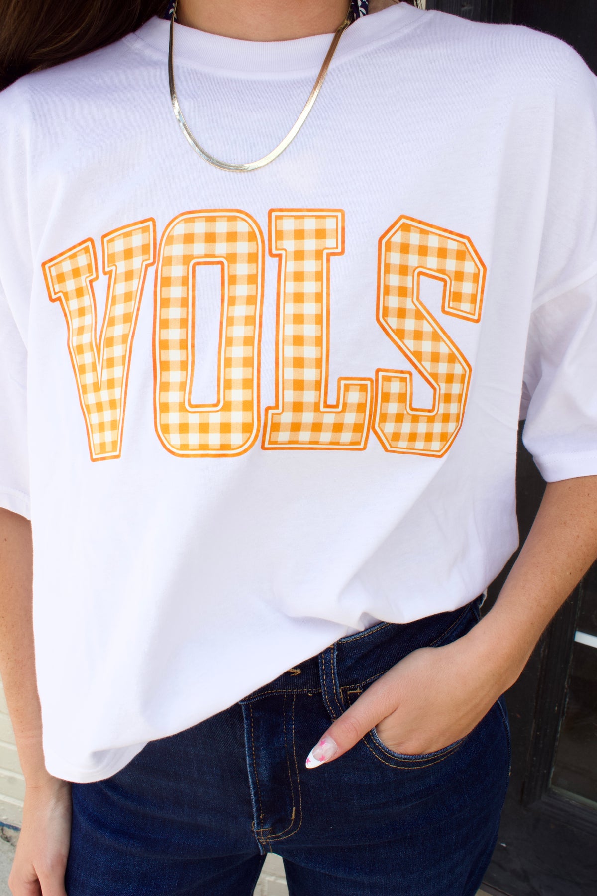 COLLEGIATE VOLS CROP TEE