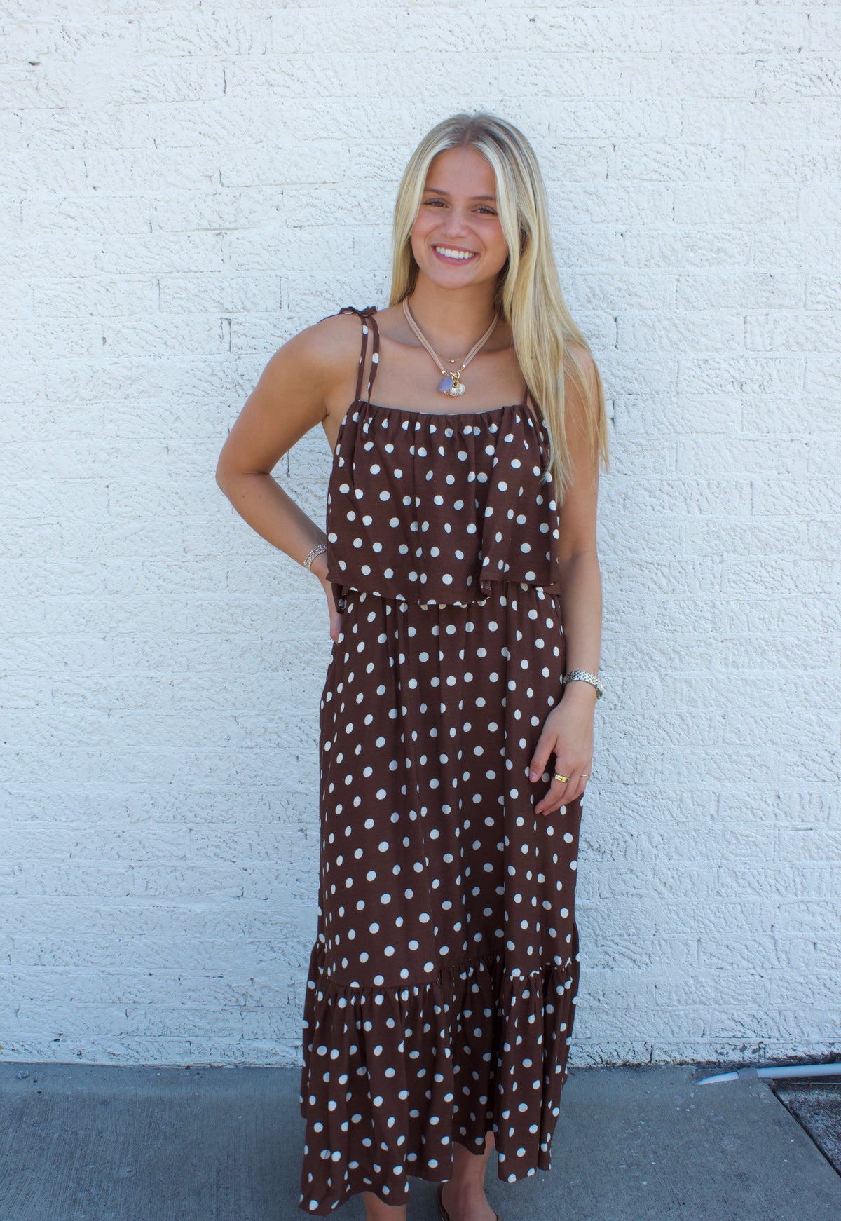 POLLY POLKA DOT MAXI