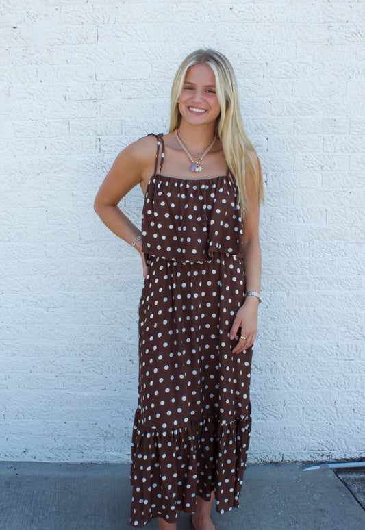 POLLY POLKA DOT MAXI