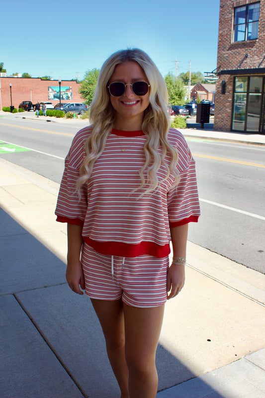 **TRACEY STRIPED SET**
