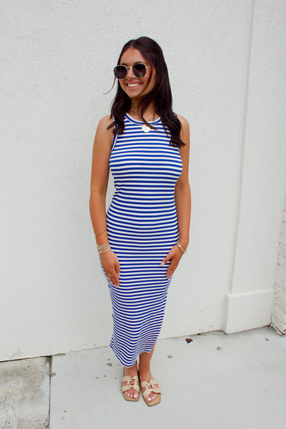 JOSIE STRIPE MAXI