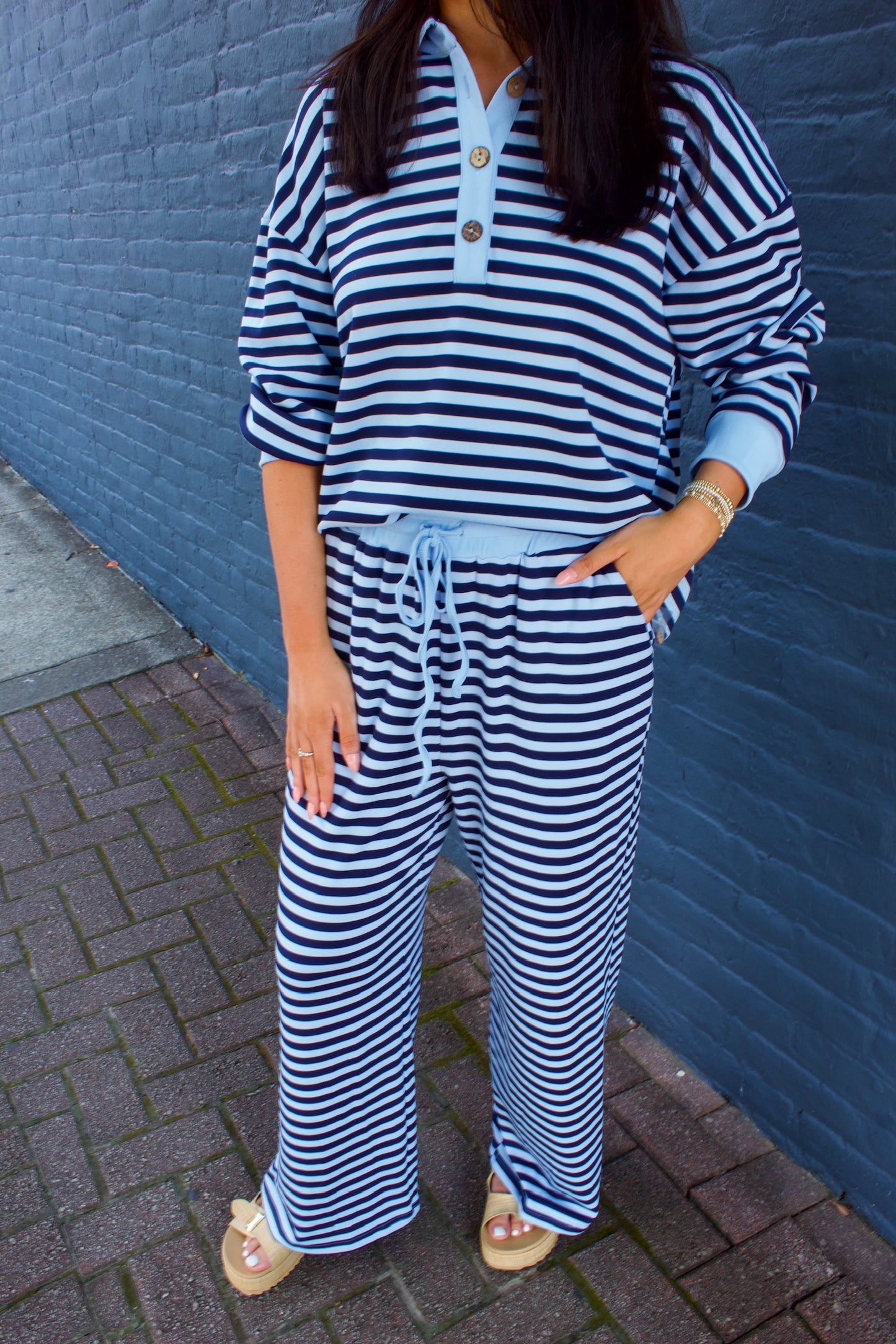 SOPHIA STRIPED SET