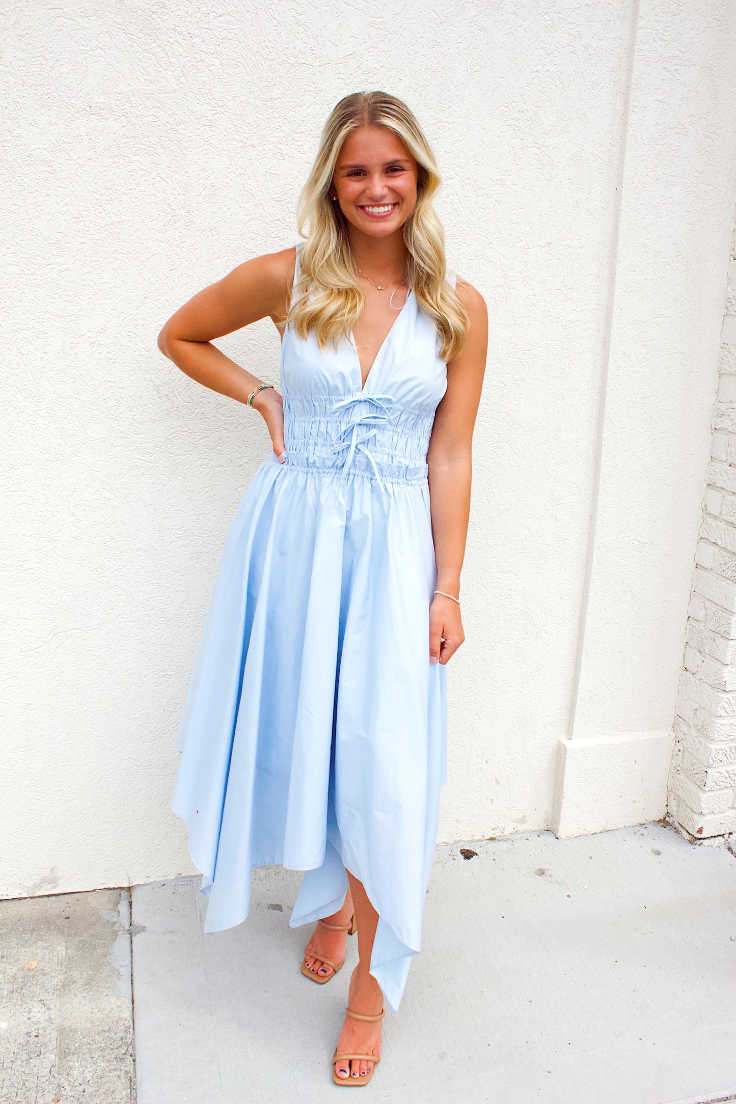 **TIED UP IN A BOW MAXI**