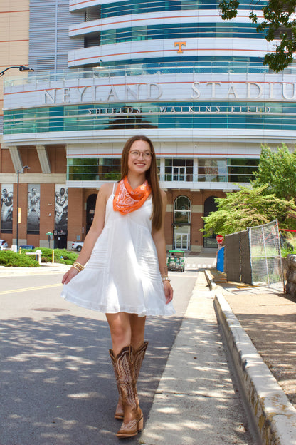 WHITE WILLOW DRESS