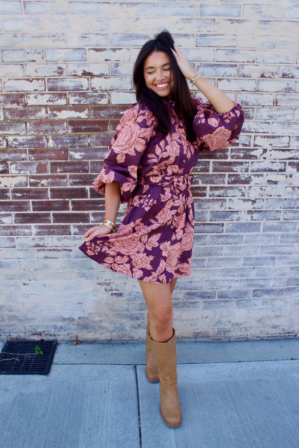 KAYLEE FLORAL DRESS