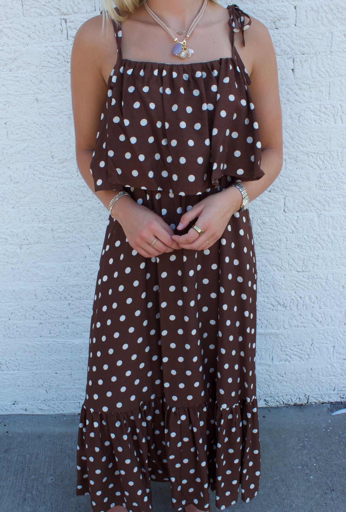 POLLY POLKA DOT MAXI
