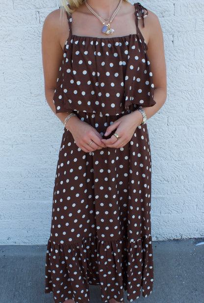 POLLY POLKA DOT MAXI